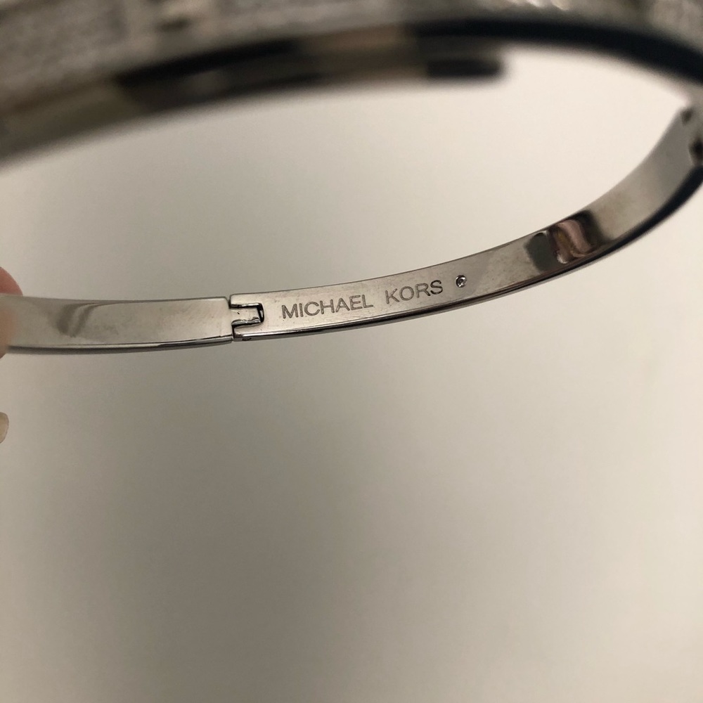 Michael Kors Pavé Silver Bracelet - Picture 2 of 3